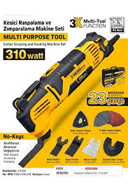 SGS5255 MULTİ-TOOLS RASPALAMA MAKİNESİ 310 WATT